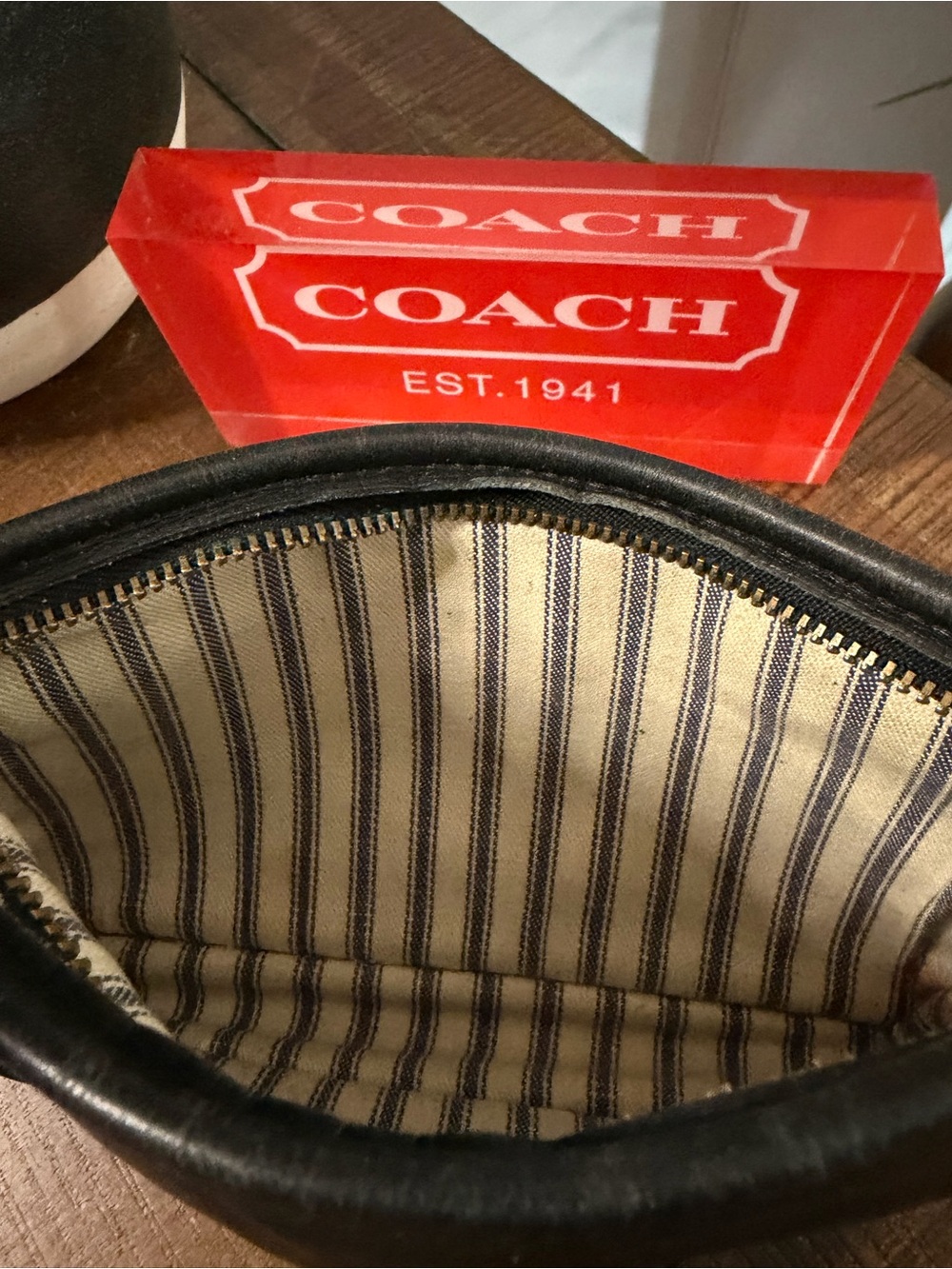 Coach Vintage Cosmetic Pouch - Picture 9 of 11
